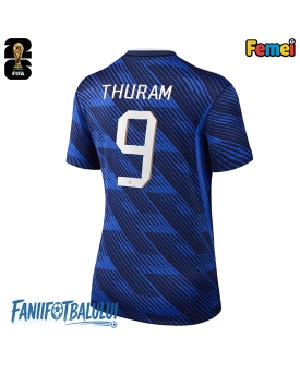 Franța Marcus Thuram #9 Echipament de Fotbal Replică Mondial 2026 Femei Acasa
